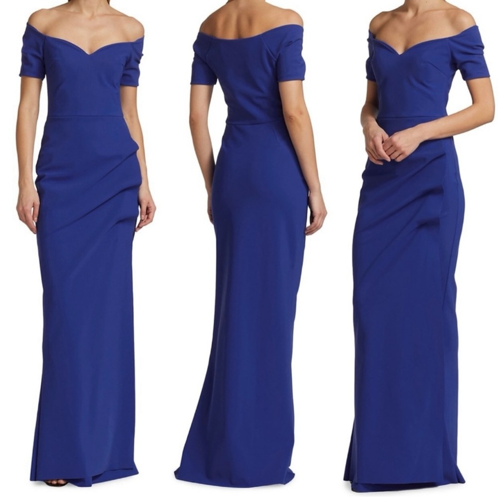 💥 CHIARA BONI LA PETITE ROBE Sultana Sweetheart Gown in Azulejo 💥
